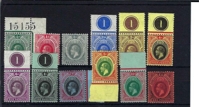 Image of Nigeria & Territories ~ Southern Nigeria SG 45/56 VLMM British Commonwealth Stamp